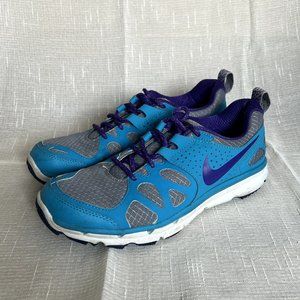 Nike Blue/Purple Flex Trail Running Shoes